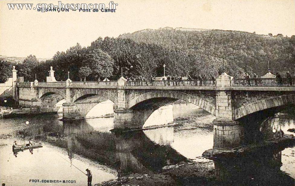 BESANÇON - Pont de Canot